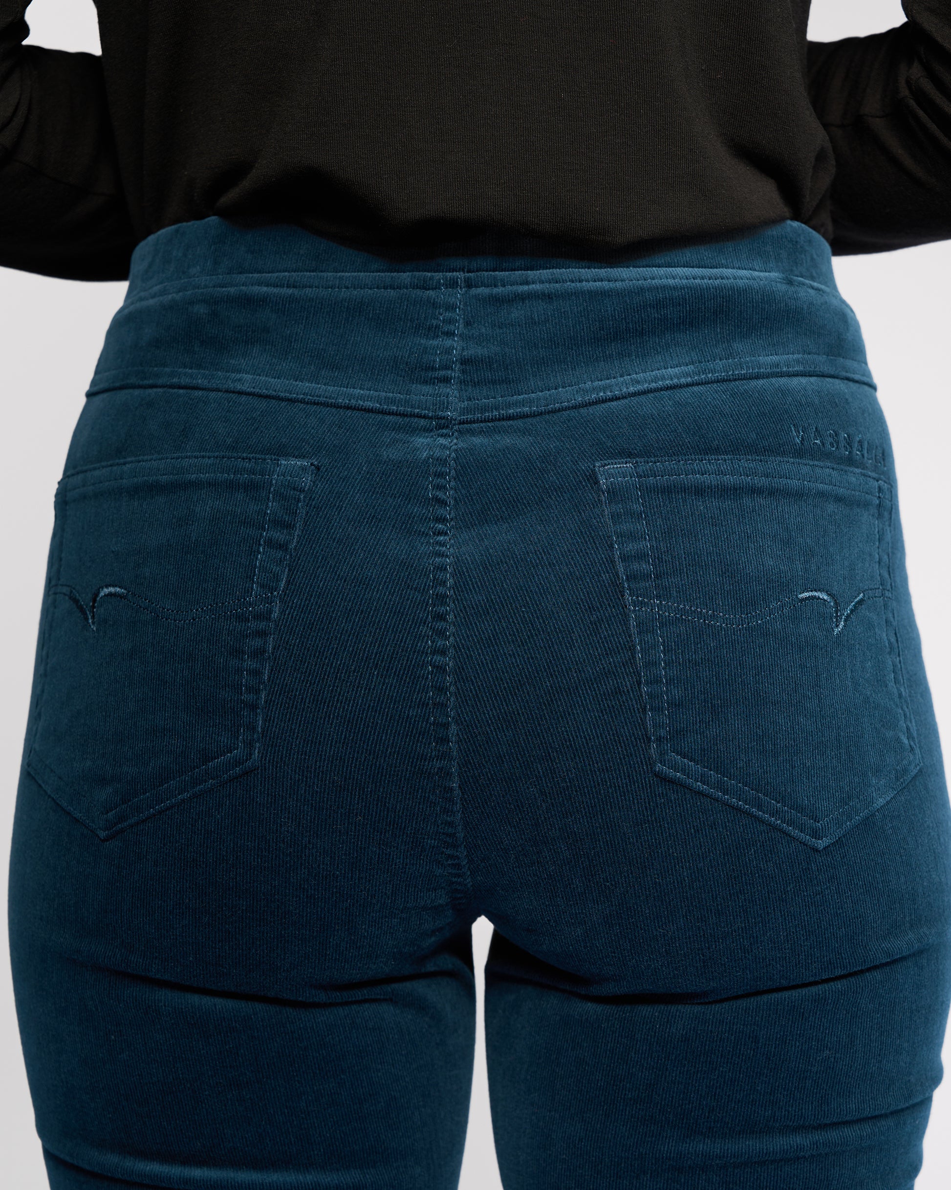 Cotton cord pants for ladies