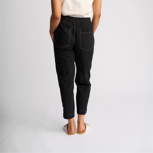 Vassalli balck ankle grazd pants