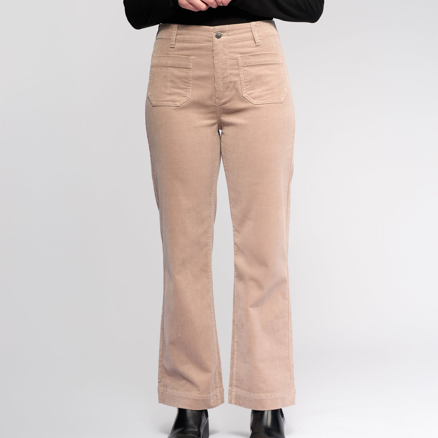 Vassalli cord pants straight led ankle grazer in twg