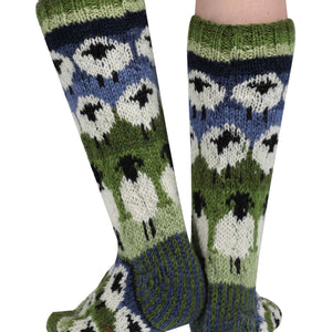 Hand Knit Wool Socks from Nepal