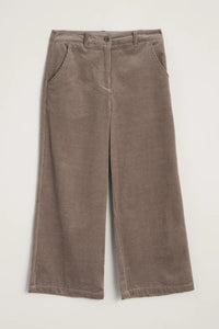 Asphodel Trousers from SEASALT in Truffle, flat lay