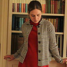 Merino Wool Striped Jacket