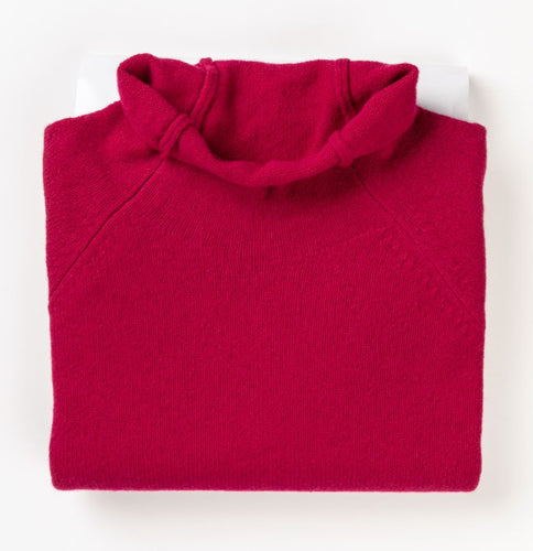 Quality Scottish Knitwear Eribe Corry Ruby