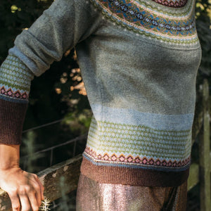 Eribe Alpine sweater in willow