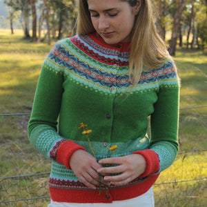 Eribe Scottish Knitwear in Paradise, Merino Wool