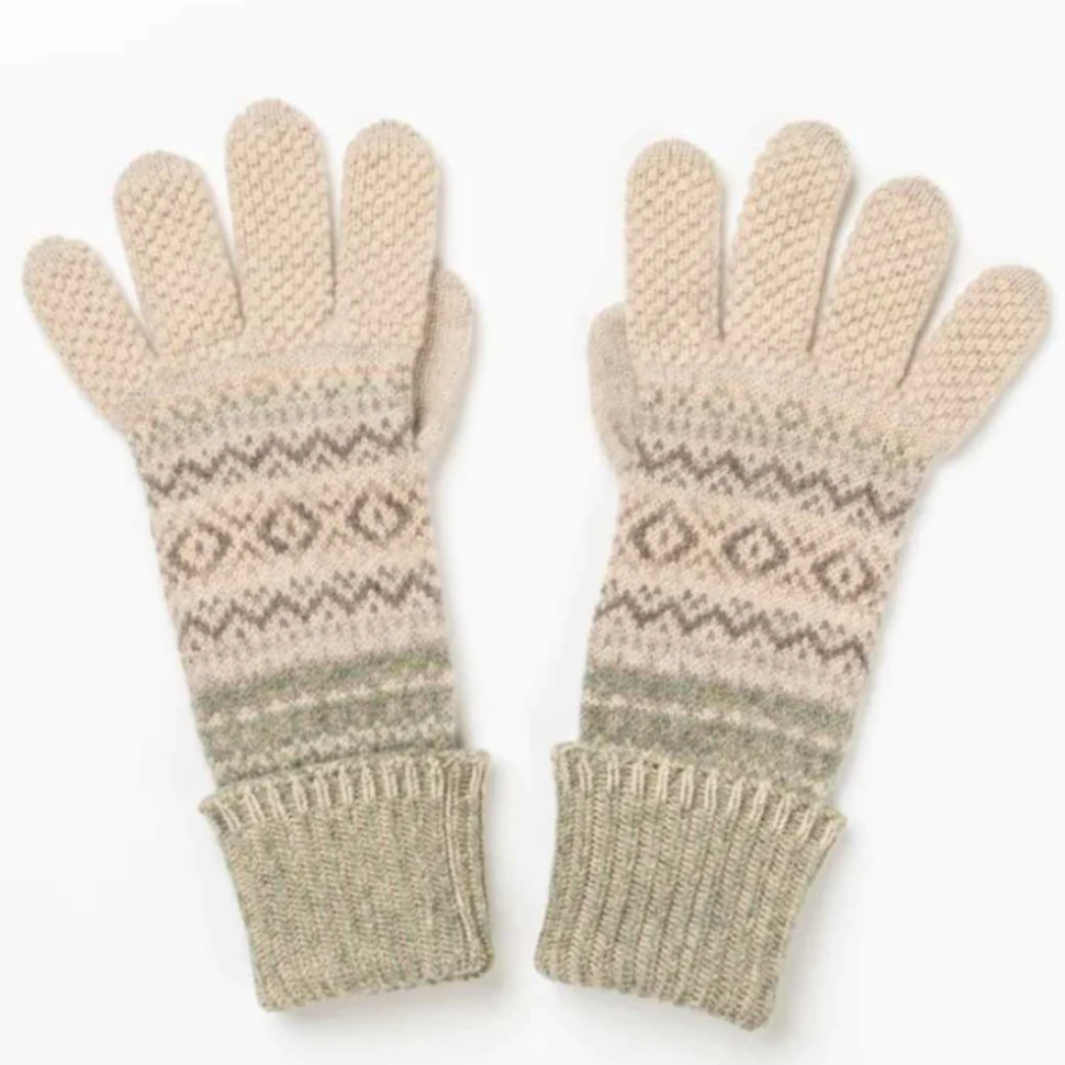 Eribe Gloves in Edelweiss - Alpine Turn Up