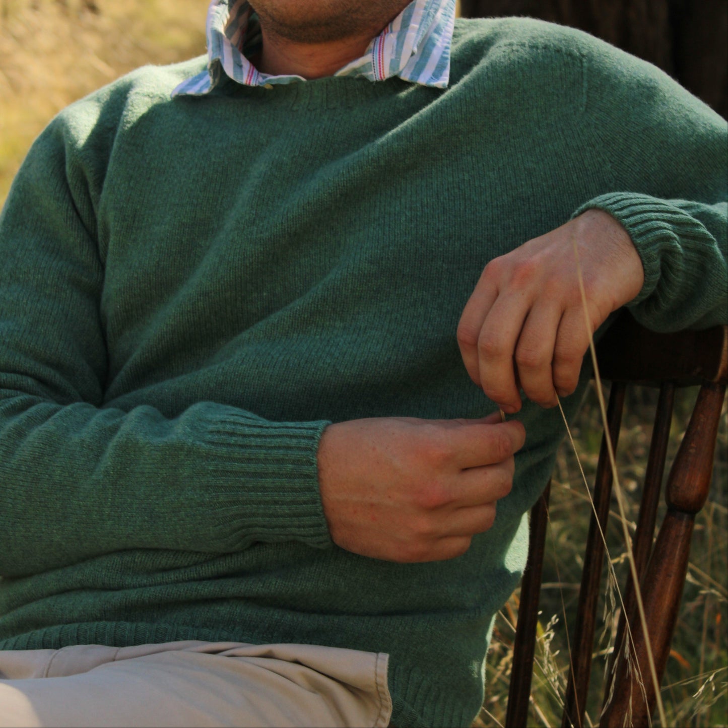 Harley Men's Lambswool Crew