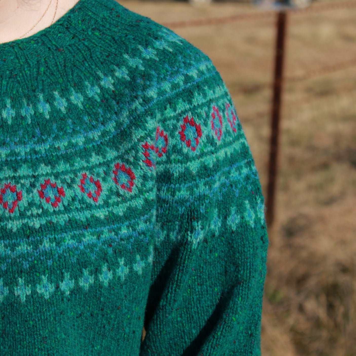 Harley Fairisle Yoke Sweater in Bute