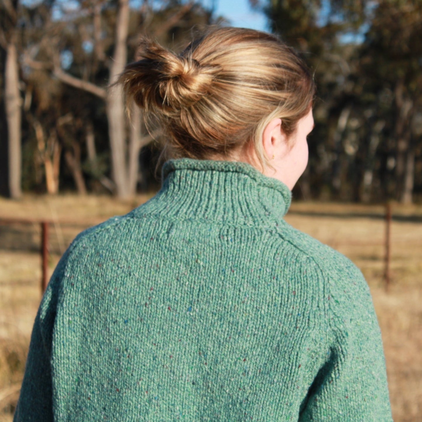 Fisherman Out Of Ireland Saddle Shoulder Sweater