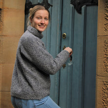 Fisherman Out of Ireland Knitwear. Boxy crew for Women.