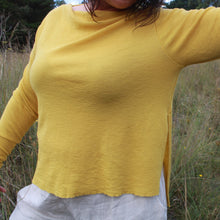 Wool Top in Yellow. By Basics.