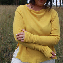 Wool Top in Yellow. By Basics.