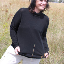 Black wool skivvy from By Basics. Sustainable Fashion.