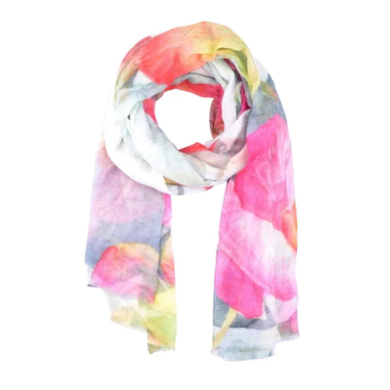 Merino Wool and Silk Scarf
