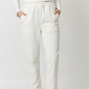 Naturals by O&J Chunky Cord Pants in  Chalk
