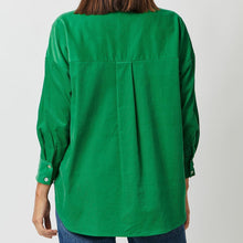 Naturals by O&J Cord Shirt in Green.
