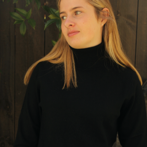 Classic Roll Neck - Black - Bridge and Lord