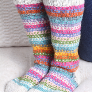 Hand Knitted Long Socks