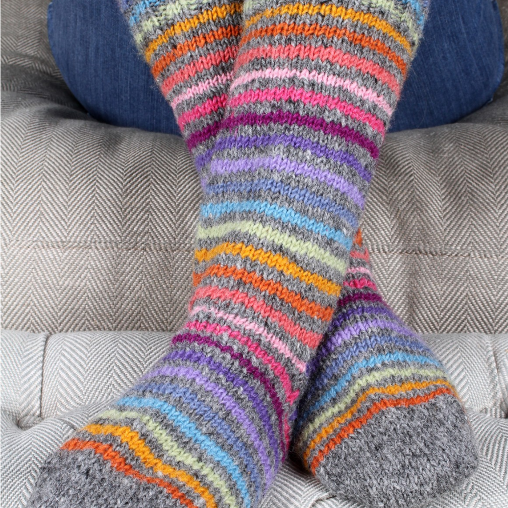 Hand Knitted Wool Socks