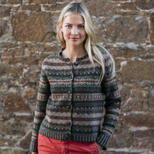 Quality Fairisle Knitwear. Eribe Westray in Spangle