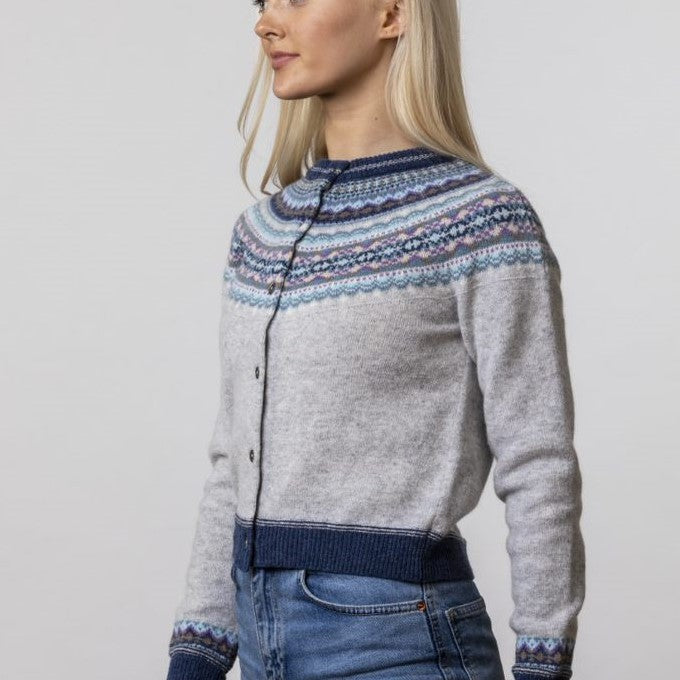 Eribe Short Cardigan Arctic