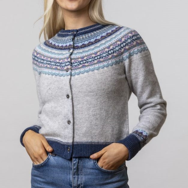 Eribe Short Cardigan in Arctic