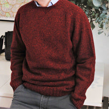 Men's Red Jumper - Scottish Knitwear