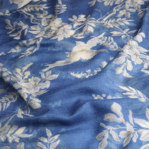 Namaskar Merino wool and silk scarf 
